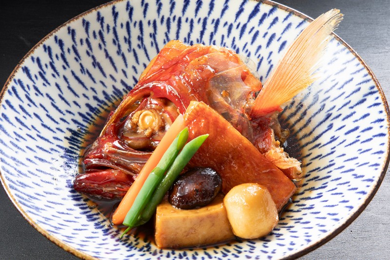 写真：金目鯛の煮付