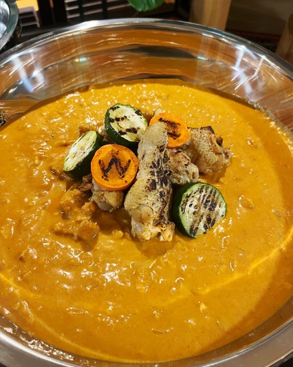 写真：バターチキンカレー