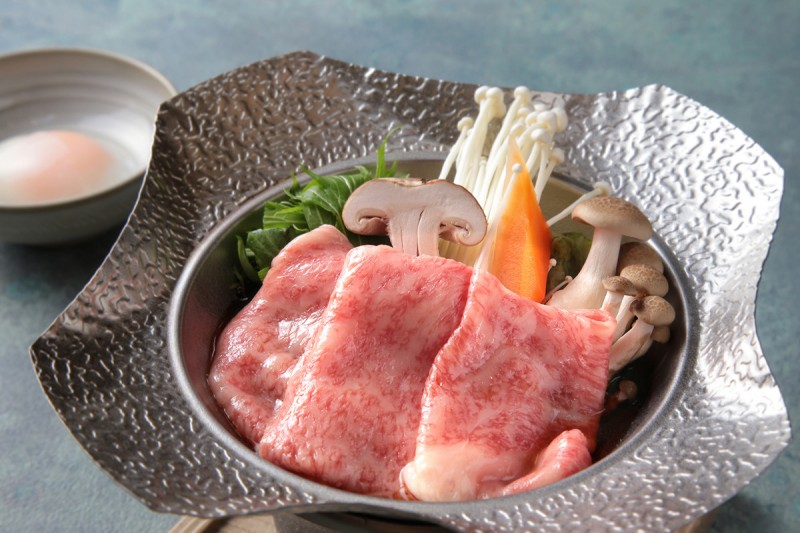 写真：宮崎牛すき焼き