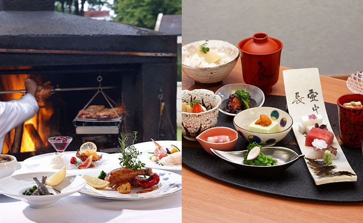 Enjoy lunch while sightseeing in Hakone