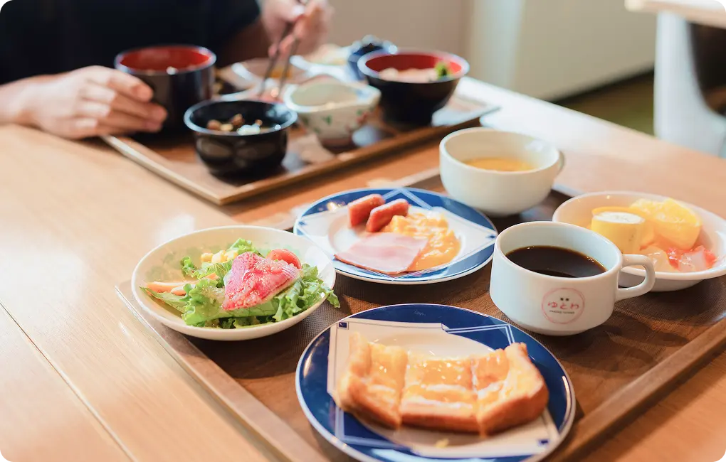 朝食の一例