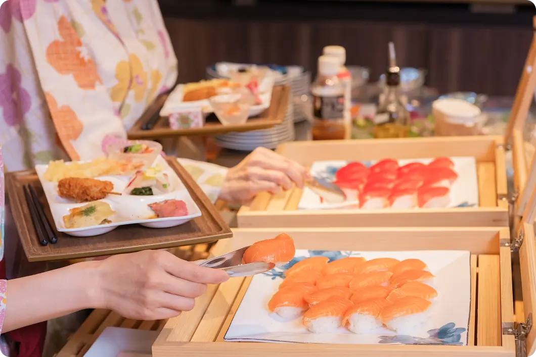 夕食の一例
