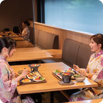 窓際の景色