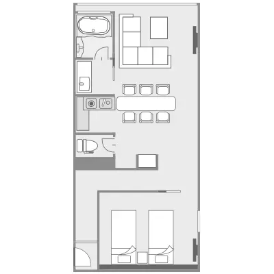 大きな間取り図を見る
